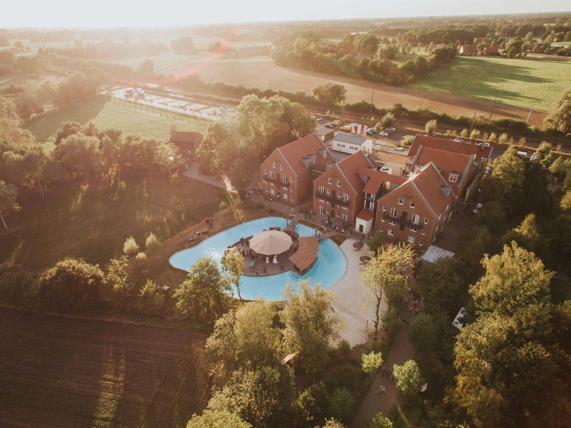 Landhotel Beverland Bei Muenster Ostbevern Dış mekan fotoğraf